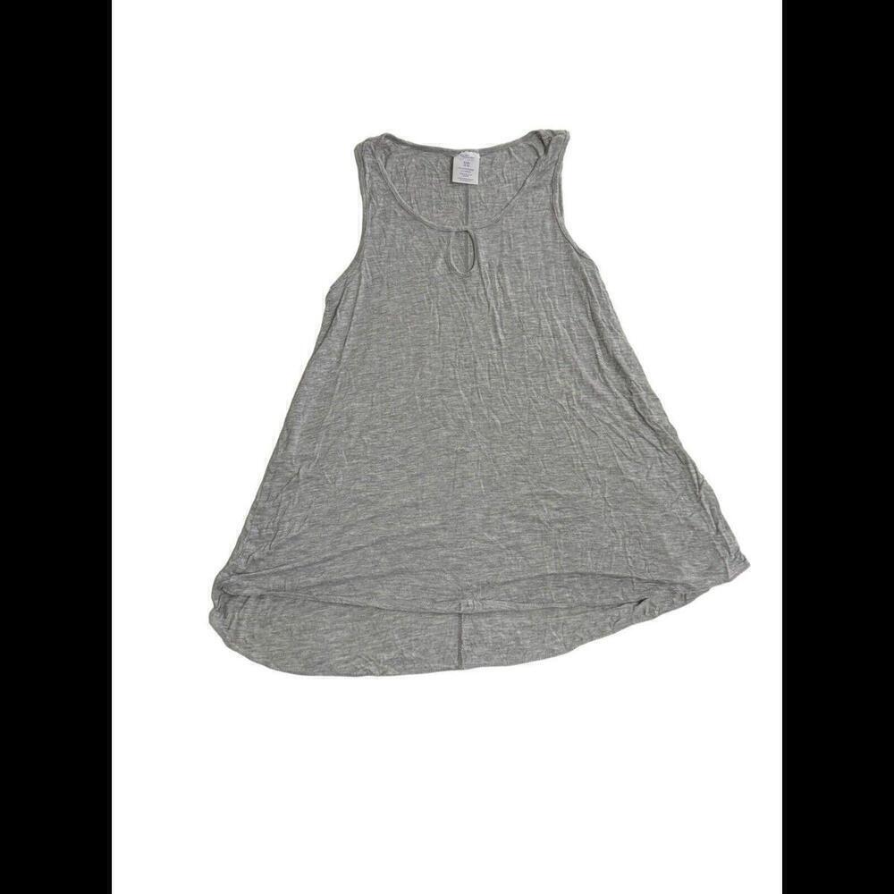 New Secret Treasures Tank Top Size S 4/6 Gray Sleepwear Pull Over p37